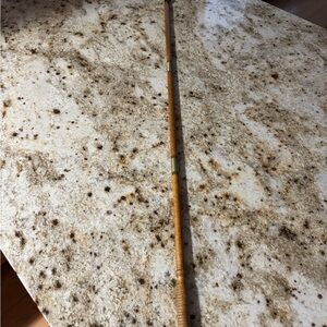 Vintage Wood Brass Bore Cleaning Rod